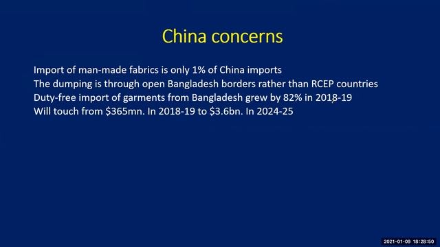 INDIA AFTER RCEP OPPORTUNITIES AND THREATS by Mr Suhayl Abidi January 9, 2021 смотреть онлайн