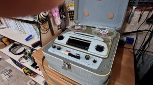 Collaro studio ламповый катушечный магнитофон