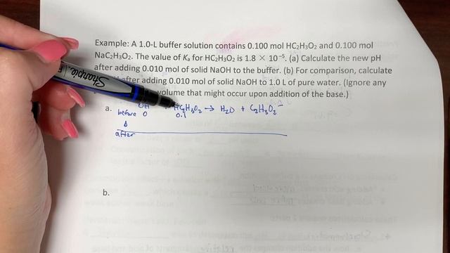 Calculating the pH change of a Buffer Solution смотреть онлайн