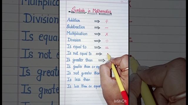 Most used Symbols in Mathematics| Mathematical symbols. ##writing and reading charming## смотреть онлайн