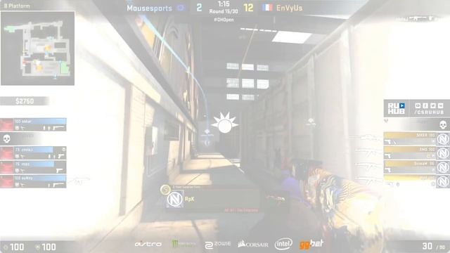 Mousesports vs EnVyUs - Dreamhack Winter 2017 - de_train [yXo, Enkanis] смотреть онлайн