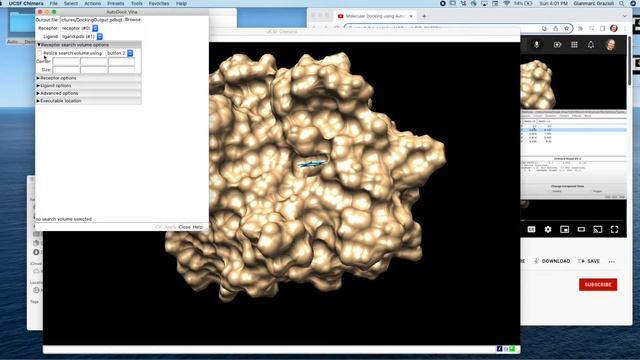 Running Autodock Vina Through Chimera (supplement To Another Tutorial Linked In Description)