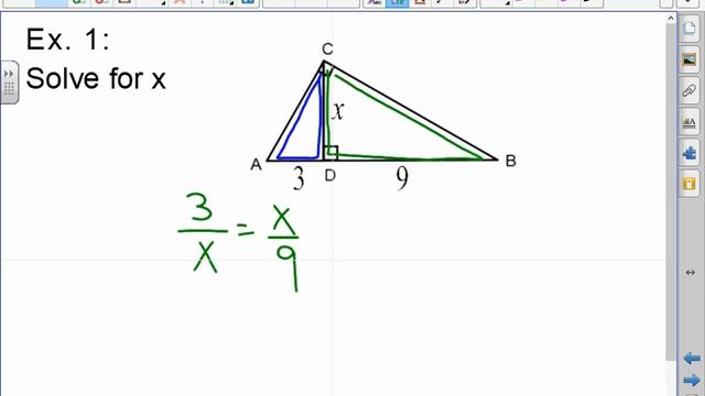Honors Geometry: 9-3: Altitude On Hypotenuse Theorem смотреть онлайн