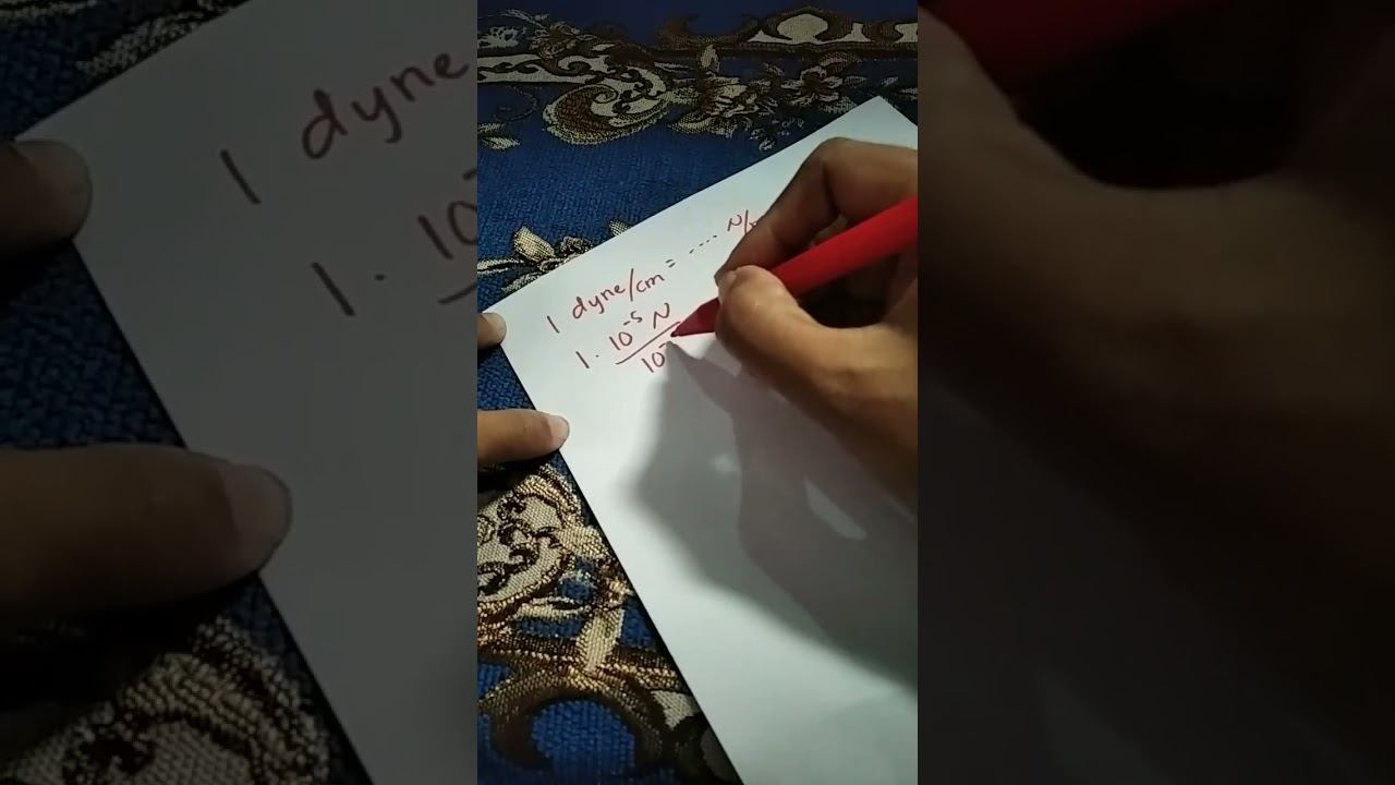 konversi satuan dyne/cm ke N/m смотреть онлайн