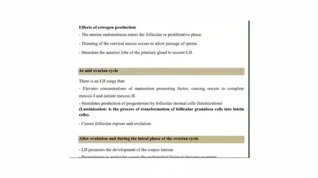 Lec. 8 The ovarian cycle part 2 Dr. Yasmin lateef смотреть онлайн