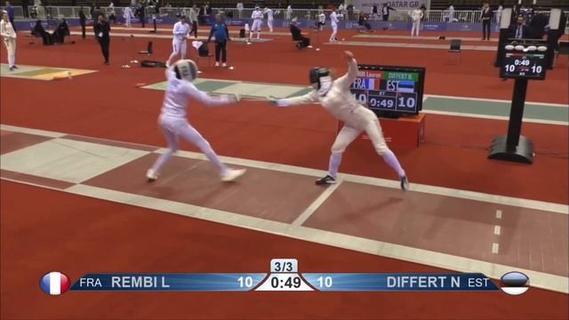 Touch Breakdown: Lauren Rembi breaks the tempo at a critical moment to draw her opponent’s attack смотреть онлайн