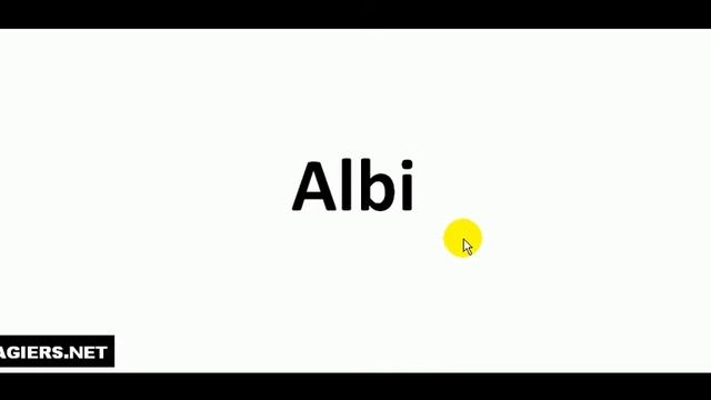 Как произносится # Albi смотреть онлайн