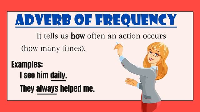 KINDS OF ADVERB | PARTS OF SPEECH | LESSON PRESENTATION смотреть онлайн
