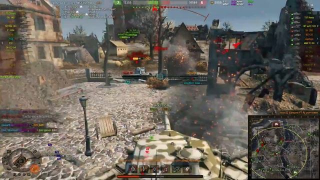 Позиционная игра на т 57 хеви, смотреть онлайн