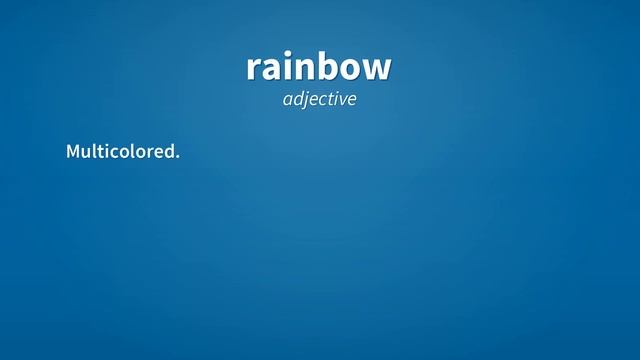 Rainbow | Meaning of rainbow смотреть онлайн