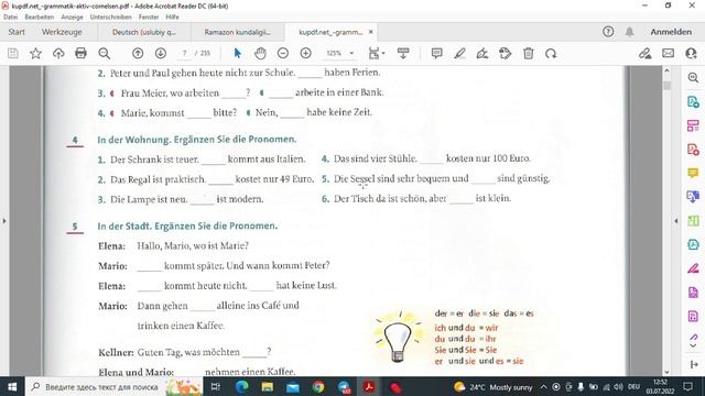 Grammatik aktiv 1 dars смотреть онлайн