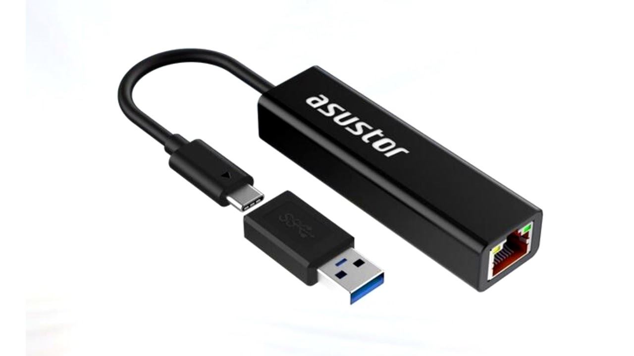 ASUSTOR Unveils AS U2 5G2 Portable 2 5GbE Adapter смотреть онлайн