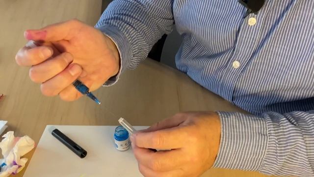 Тестирую флуоресцентные чернила светящиеся в темноте. смотреть онлайн