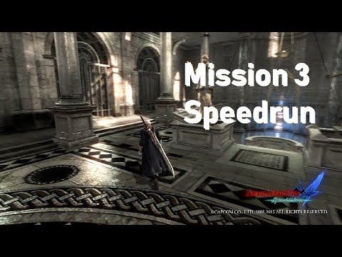 Devil May Cry 4 SE - Mission 3 race / speedrun {Nero, human turbo} смотреть онлайн