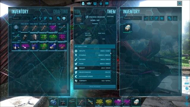ARK: Survival Evolved #169 - Vládce hvězd (Ochočení - Quetzalcoatlus L100) смотреть онлайн