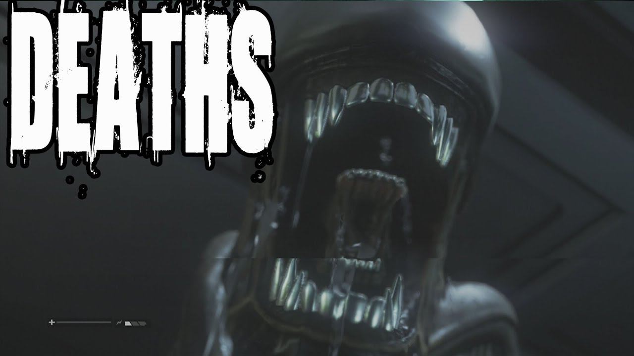 Alien Isolation Death Scenes / Amanda Ripley Death Scenes / Xeno and Facehugger Deaths смотреть онлайн