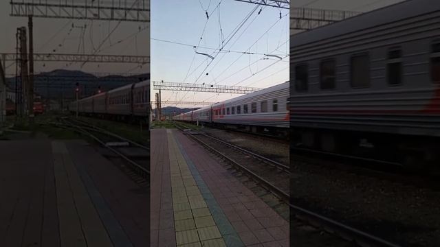 Пассажирский поезд Новокузнецк - Анапа 243 Н 29.07.2023 смотреть онлайн