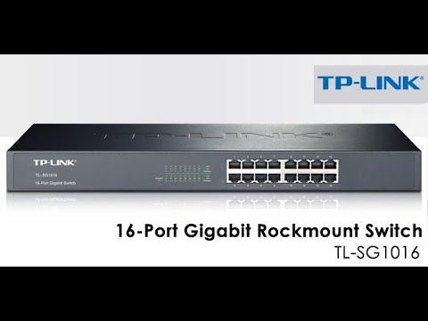 UNBOXING TP LINK SWITCH HUB 16 PORT GIGABIT смотреть онлайн