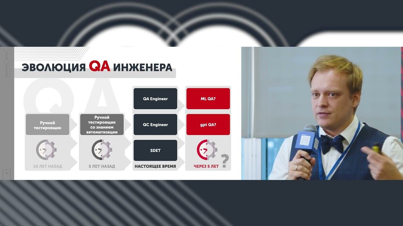Эволюция обеспечения качества тестирования и функционала QA Engineer смотреть онлайн