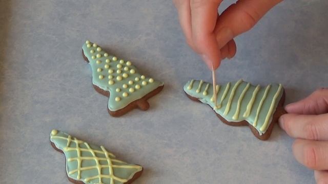 Как и чем украсить печенье имбирное и песочное новогоднее и рождественское