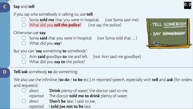 Unit 48 Reported speech 2 _ English Shadowing with 'Grammar in Use-intermediate' смотреть онлайн