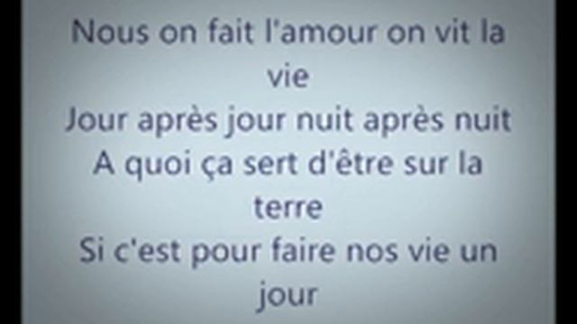 Les Rois Du Monde - Romeo And Juliet! смотреть онлайн