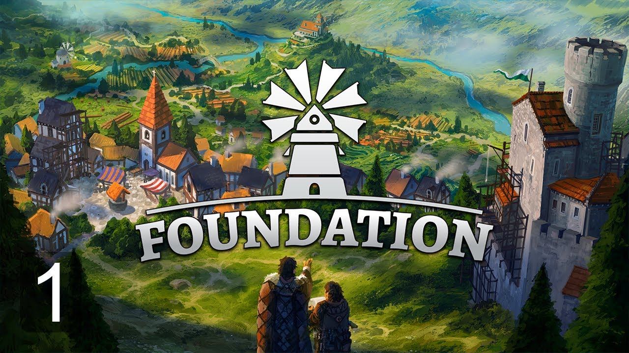 Foundation 🌲Строим свою деревню! 🌳#1 смотреть онлайн