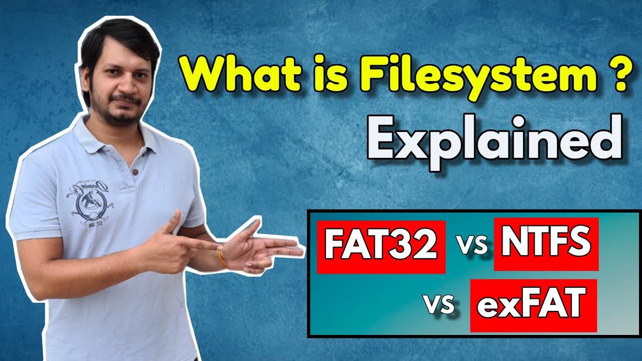 What is Filesystem? Fat32 vs NTFS vs exFAT || Explained !! смотреть онлайн