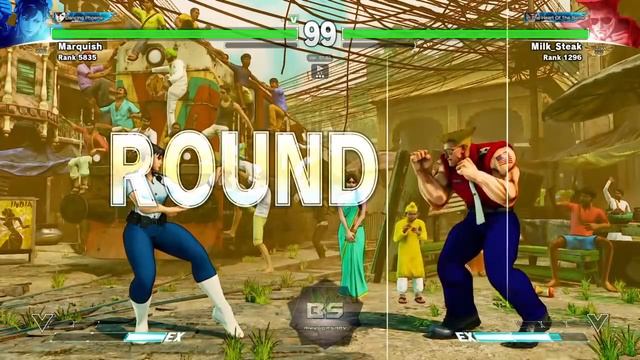 SFV - Chun Li (Marquish) vs Guile (Milk_Steak) смотреть онлайн