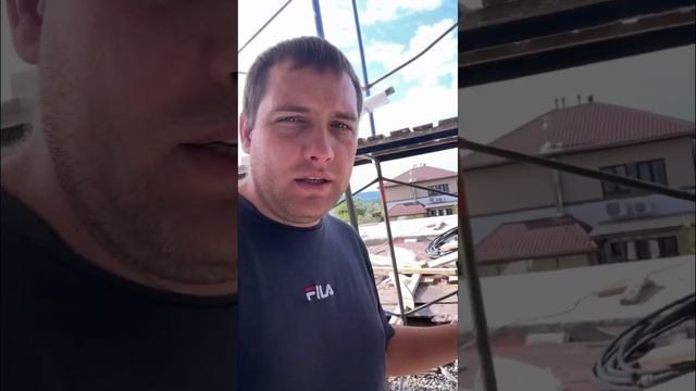Система отопления, газ, стяжка пола♂️ #строительствосочи смотреть онлайн