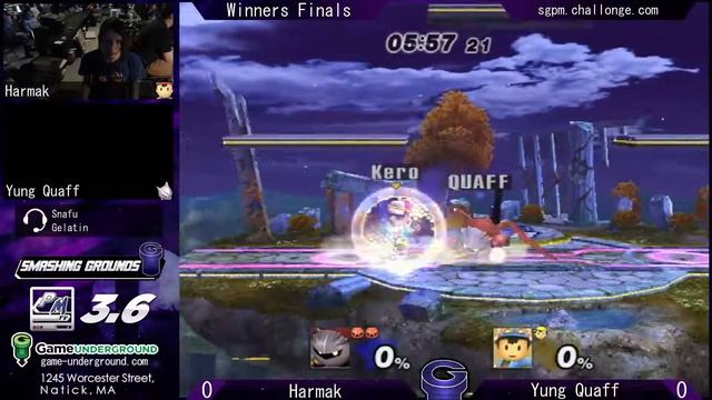 SG at GU 14.4 WF - Yung Quaff (Mewtwo, Meta Knight) vs. Harmak (Ness) смотреть онлайн