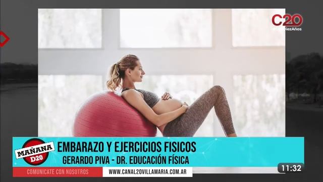 MAÑANA D20 | EMBARAZO Y EJERCICIOS FISICOS - GERARDO PIVA смотреть онлайн