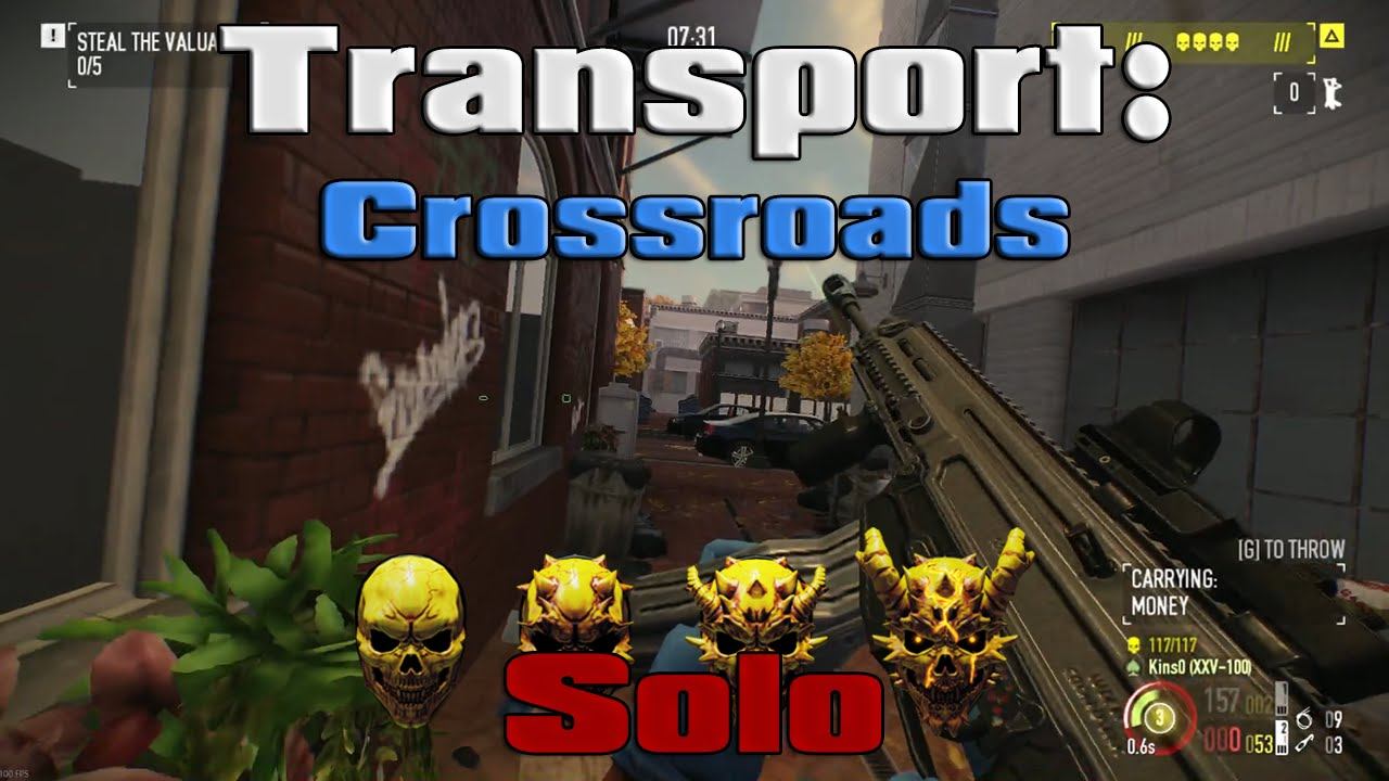 Transport: Crossroads, Solo, DW, No (AI, Downs) [Payday 2] смотреть онлайн