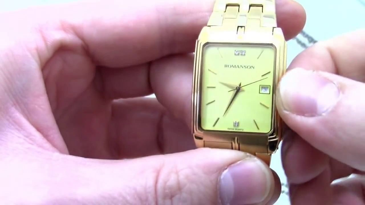 Часы Romanson TM8154CM - видео обзор от PresidentWatches.Ru смотреть онлайн