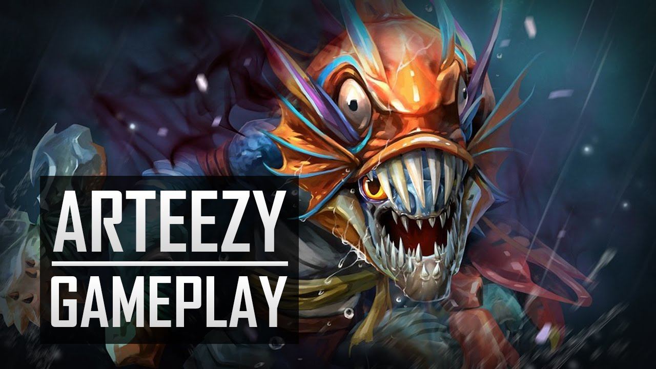 Arteezy (Slark) - Gameplay Dota 2 смотреть онлайн
