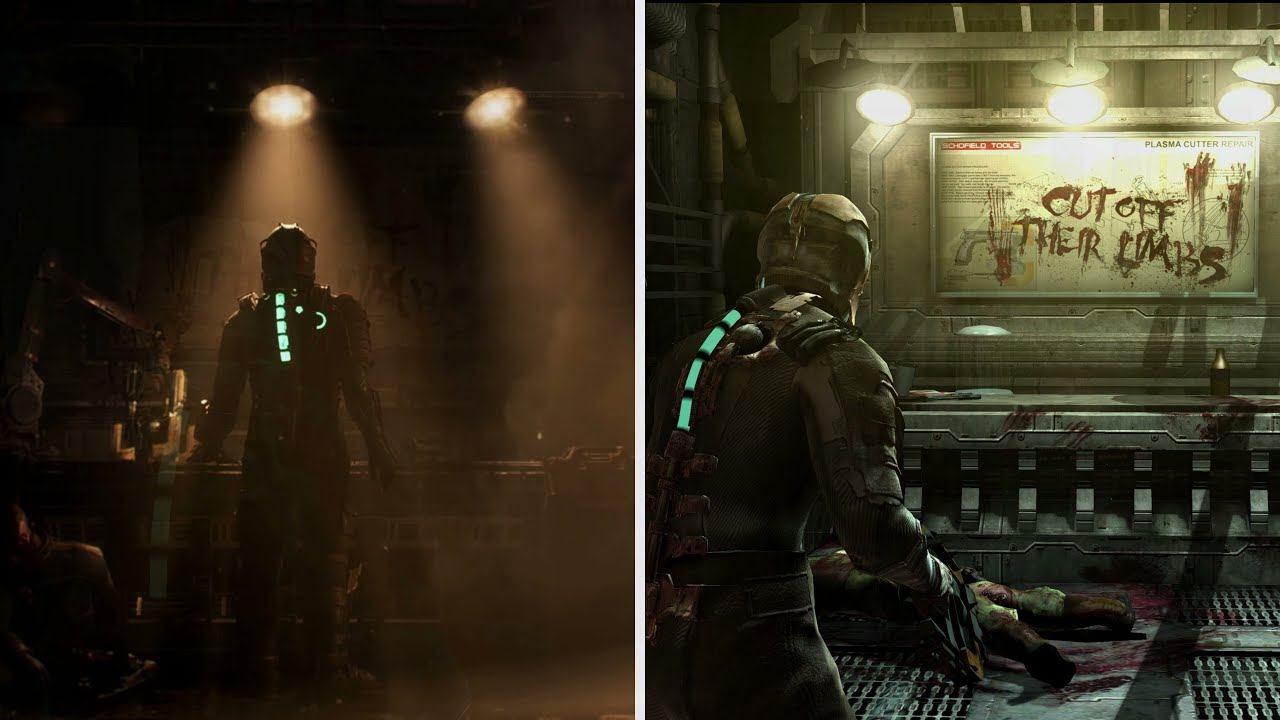 Dead Space Remake teaser compared to original PC version | 2021 vs 2008 смотреть онлайн