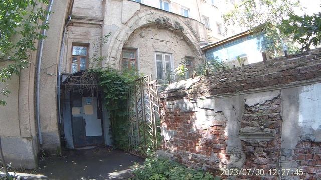 Морозовы-Викуловичи. Особняк в Подсосенском переулке. Снаружи. Часть 2.