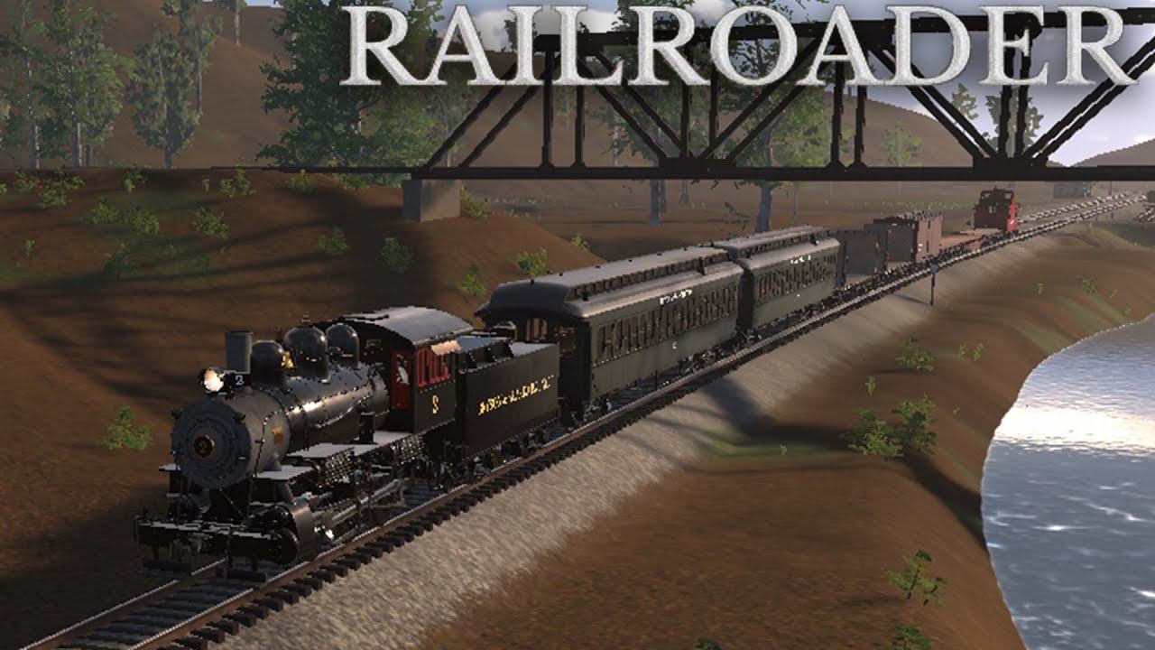 Railroader #7 - Полная пара на действующем участке | ПолуСтрим