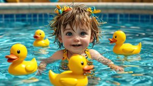 Для малышей.Жили у бабуси два весёлых гуся. Песенки.