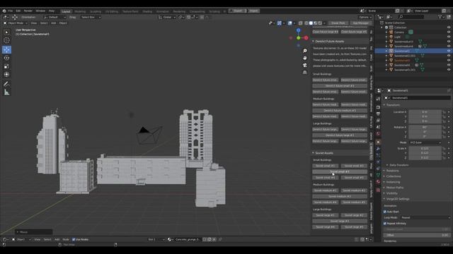 SOVIET BUILDING FOR BLENDER IS HERE! смотреть онлайн