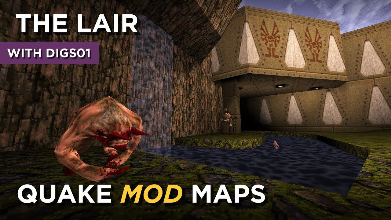 Quake Maps - The Lair смотреть онлайн