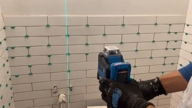 How To Set Tile Perfectly Every Time Using a Laser Level [ Product Review Elikliv 4D Laser Level] смотреть онлайн