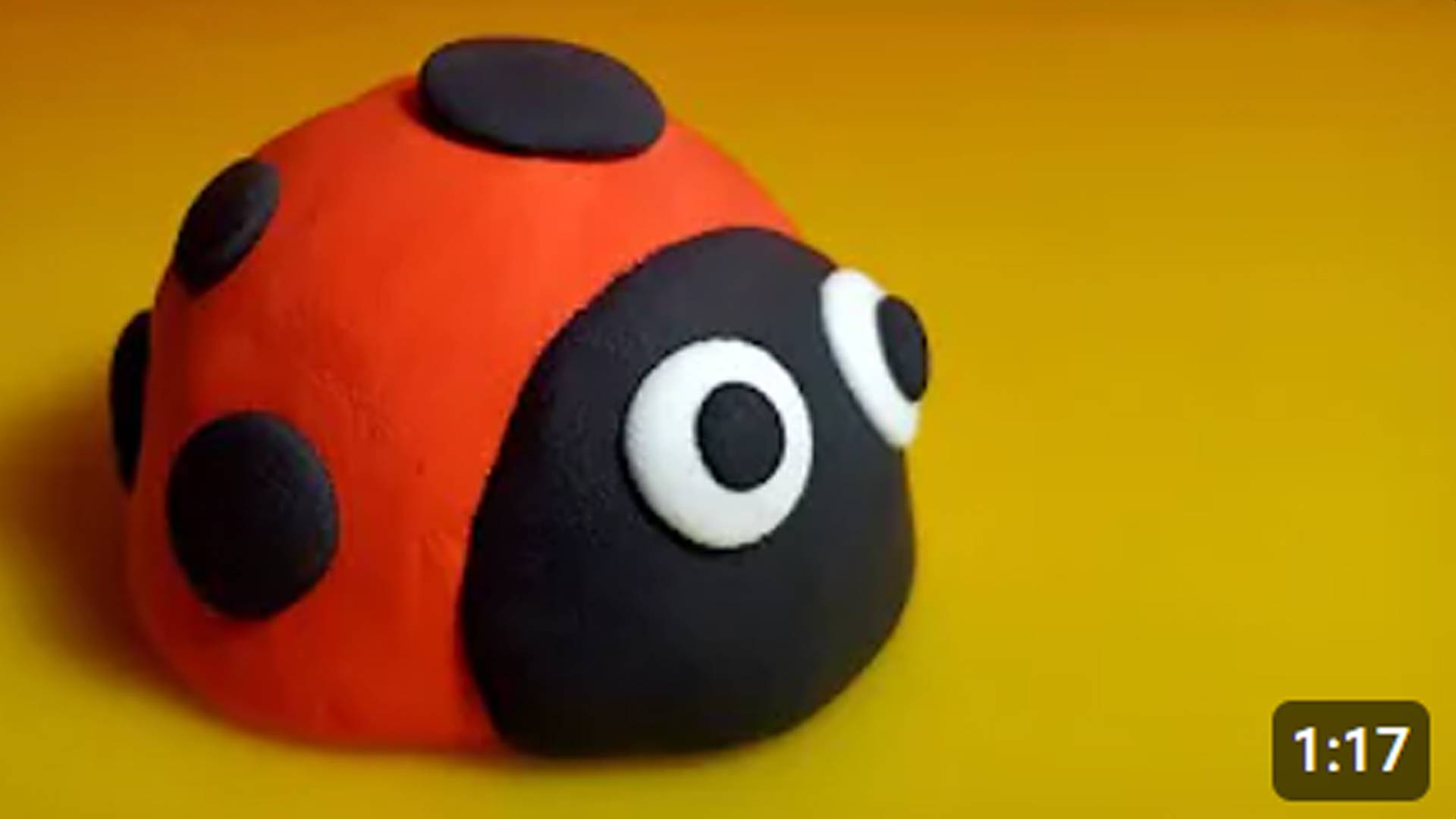 Божья Коровка из пластилина. Как слепить из пластилина божью коровку смотреть онлайн