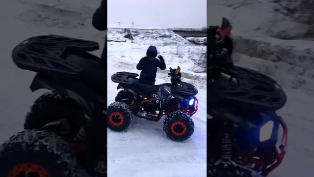 Когда забыл поставить тормоз на квадроцикл #atv #yacota #125 #sirius смотреть онлайн