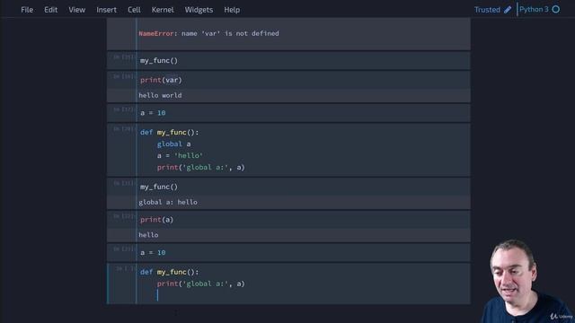 003 Global and Local Scopes - Coding смотреть онлайн