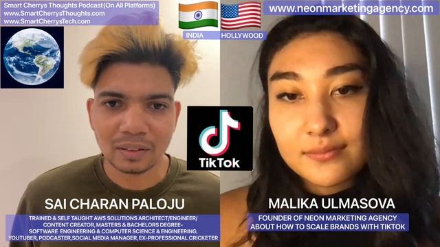 Chatting with Founder of Neon Marketing Agency-Malika Ulmasova about How to Scale Brands with TikTo смотреть онлайн