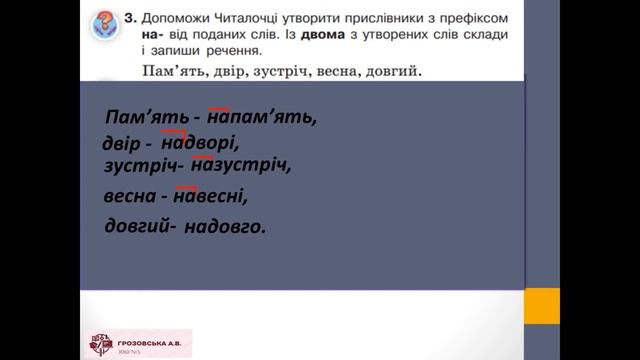 Утворюю прислівники смотреть онлайн