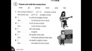 FLY HIGH 2. Activity book, pages 64-65. Відеоурок