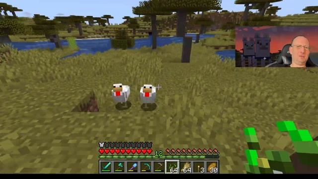 Minecraft Adventures Season 1 Episode 4 - Attacked!, reed farm, enchanting table, visit a village смотреть онлайн