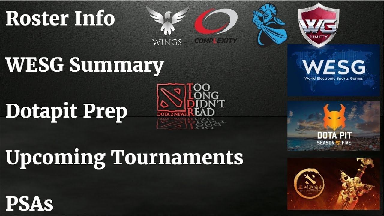 28: TL;DR Dota News Update : Who won WESG? Dotapit Starts Soon, & New Matchmaking! смотреть онлайн